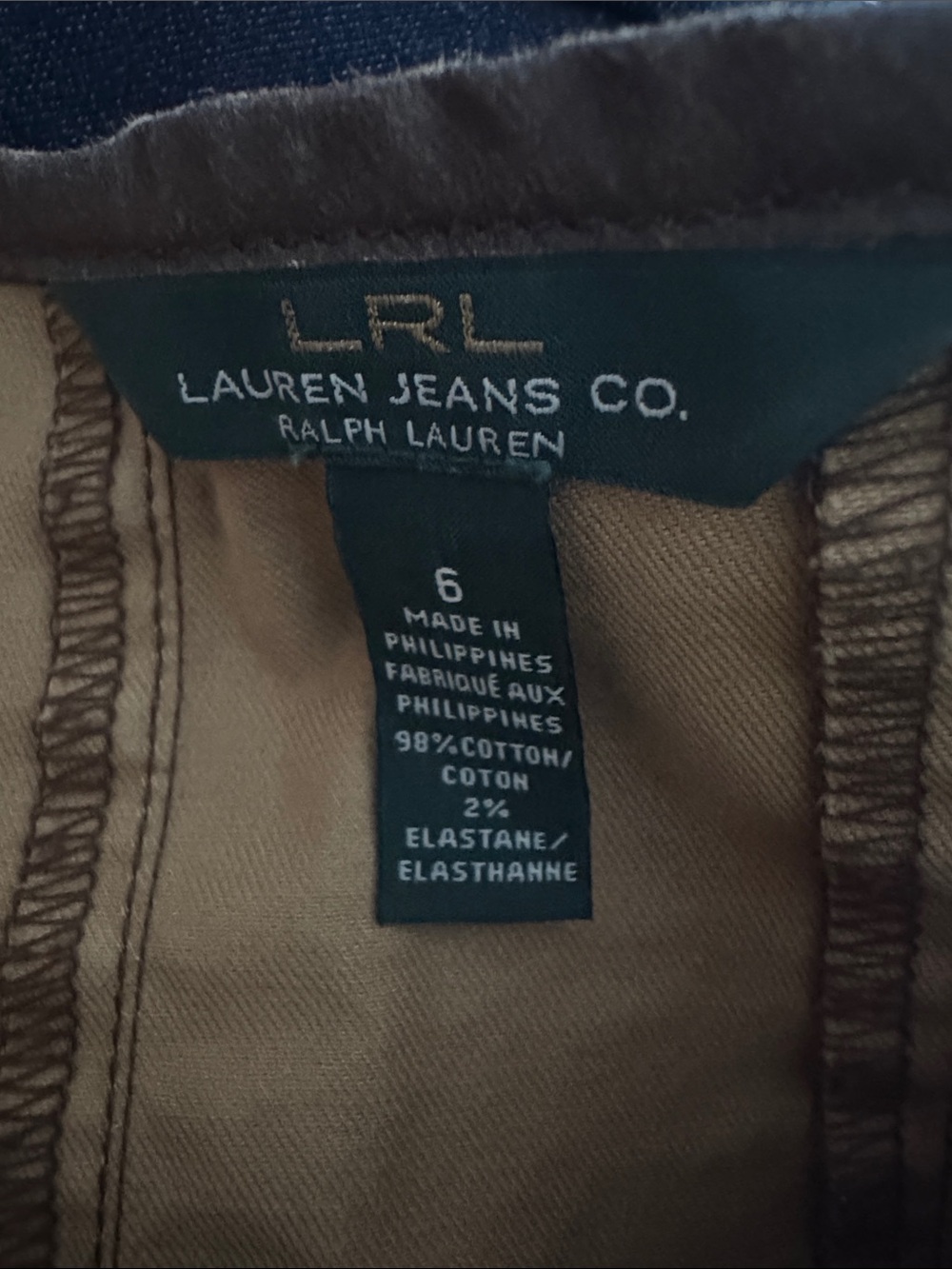 Ralph Lauren Dark Navy Denim Circle Skirt - Picture 2 of 5